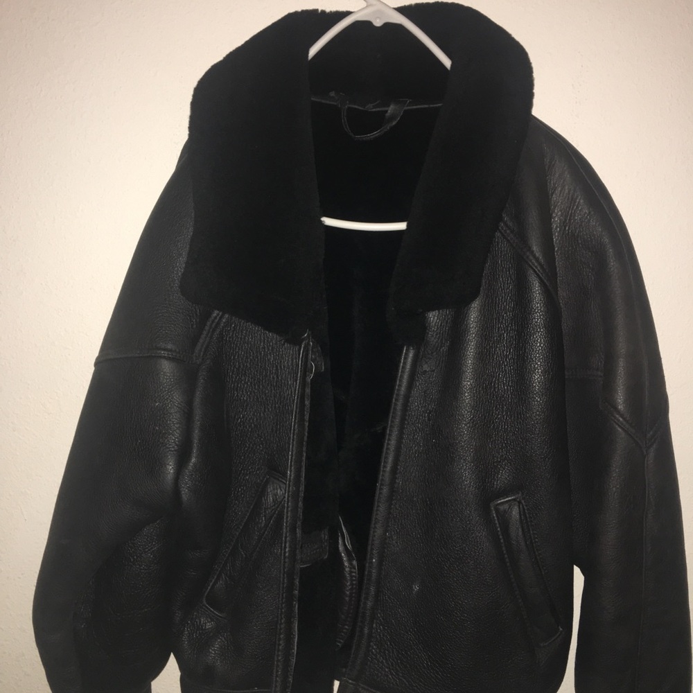 NEW Custom black sheep leather jacket🥰